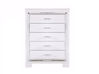 Picture of Allura - White 5 Drawer Chest