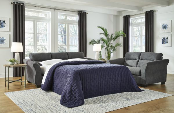 Picture of Miravel - Gunmetal Queen Sleeper Sofa