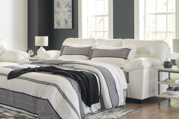 Picture of Donlen - White Queen Sleeper Sofa