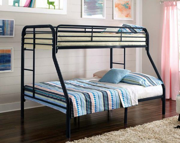Picture of Jacob - Black Twin/Full Bunk Bed