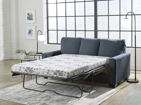 Picture of Rannis - Navy Full Sleeper Sofa