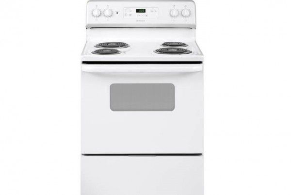 Picture of 30" White Electric Range