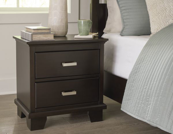 Picture of COVETOWN BROWN NIGHTSTAND