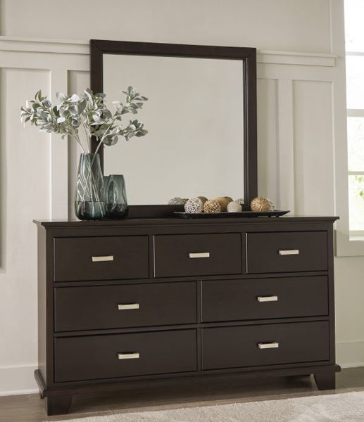 Picture of COVETOWN BROWN DRESSER/MIRROR