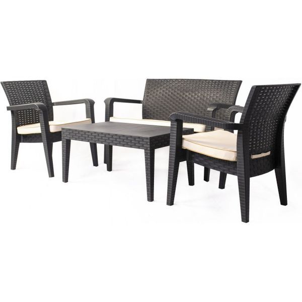 Picture of Alaska - Brown 4PC Patio Set