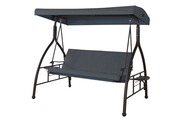 Picture of 3-Seater Dark Gray Swing Chair