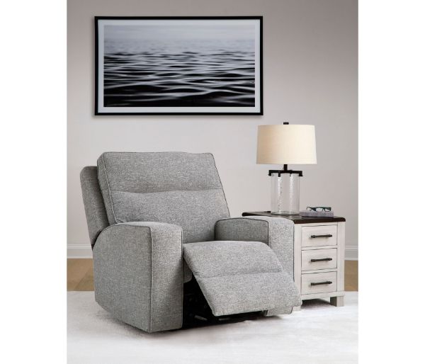 Picture of Biscoe - Pewter Power Recliner
